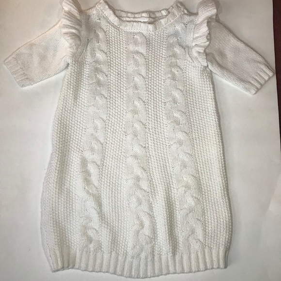 Carter's Other - Carter’s Girls Crochet Sweater Dress